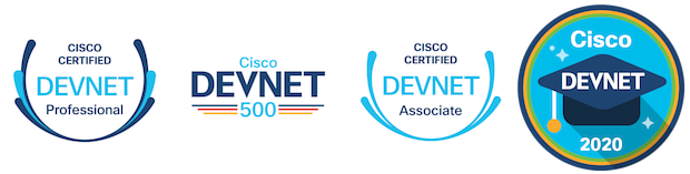 DevNet Cert Badges